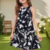 Children's Summer Casual Fashion Round Neck Sleeveless  Dress