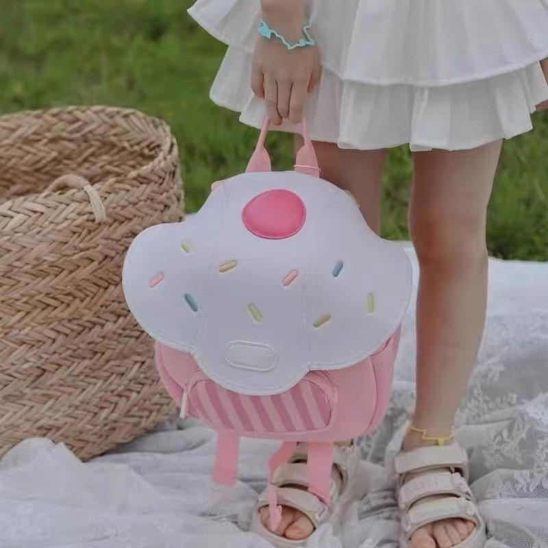 Новый модный милый детский маленький рюкзак с милыми грибами — фото 5