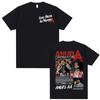 Rapper Anuel AA Real Hasta La Muerte World Tour Merch T Shirts Men Women Fashion Hip Hop Tshirt Streetwear Casual Tshirts