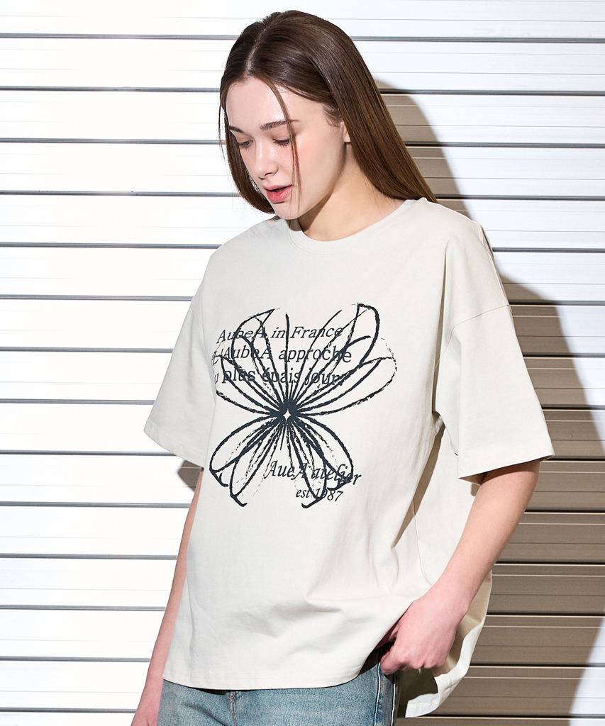 VETEZE Drawing Atelier T-Shirt (Beige)