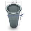Excavator Diesel Tank Filter Stainless Steel Fuel Tank Cap Filter for 305.5 306 307 308 200B Excavator Parts