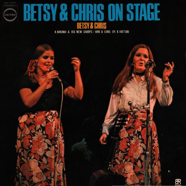 

LP Record BETSY & CHRIS - On Stage CD7007 DENON 1970 Japan Obi Japanese Pop/Rock Used