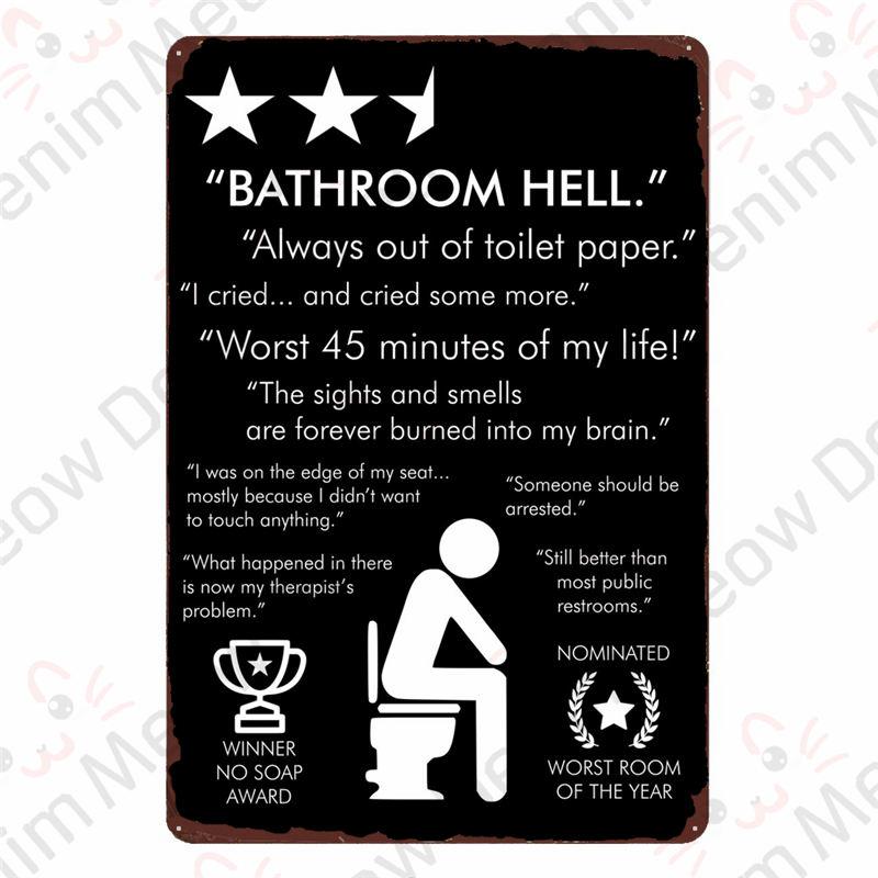 NO SMOKING Vintage Metal Tin Sign TIKI Bar Art Posters Wall Stickers for Club Home Decor Warning Sign Decorative Plate Gift N167