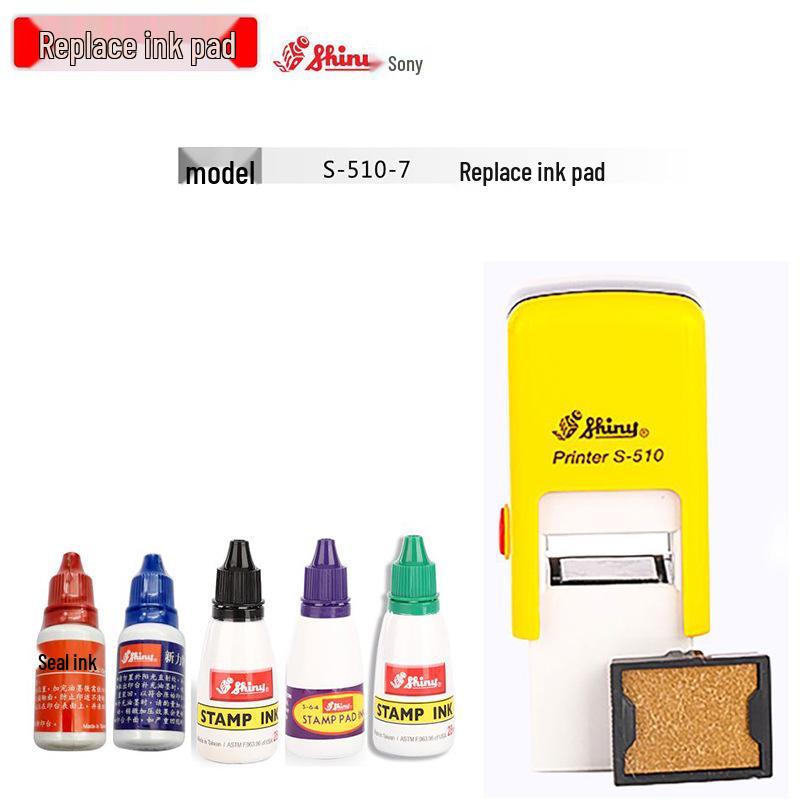 Custom Xinli Self-Inking Square Stamp for Doctor s Signature, 12x12mm or 20x20mm