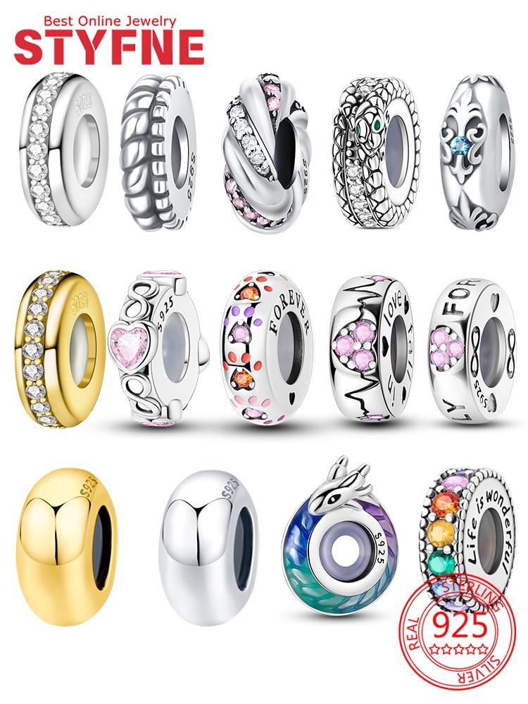 Uroczy Zwierzątko Miłość Prosty Urok Miedziane Koraliki Pasują do Bransoletki Naszyjnika Akcesoria Koraliki Tworzenie Biżuterii Drobna Biżuteria Prezent