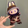 For 17cm Labubu Doll Clothes Fashion Clothes Hoodies Doll Clothes Color Match Hoodies Dolls Accessories Cute Decoration Little Cloths
