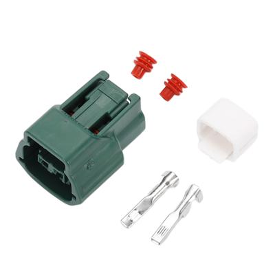 INFINAUTO 2 Pin Temperature Sensor Connector Plug 2.2mm Series Female Wire Terminal Connector