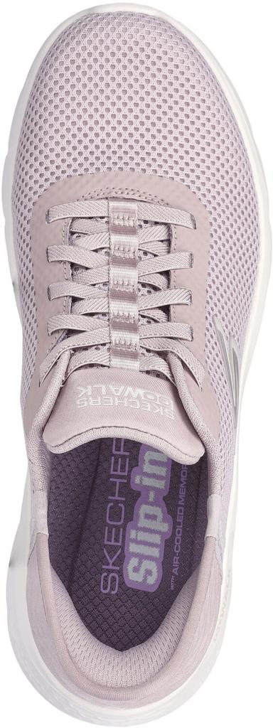 Нескользящие обувь Skechers: GO WALK Flex - Grand Entry Women (124836) mauve