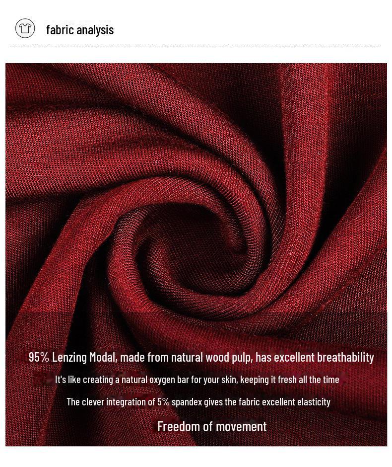 Dámské oboustranné tričko z Tencel Modalu s kulatým výstřihem a krátkým rukávem - Kolekce léto 2025