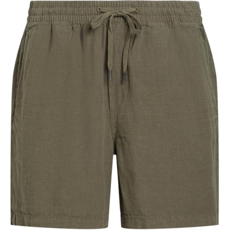 

Polo Ralph Lauren Solid Drawstring Mid-Rise Casual Shorts Men shorts Green MNPOSHO14G20485-300 S
