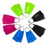 New Silicone Swim Fins Professional Swimming Pool Swim Diving Training Frog Shoes Adult Aid Swim Short Fins Equipment