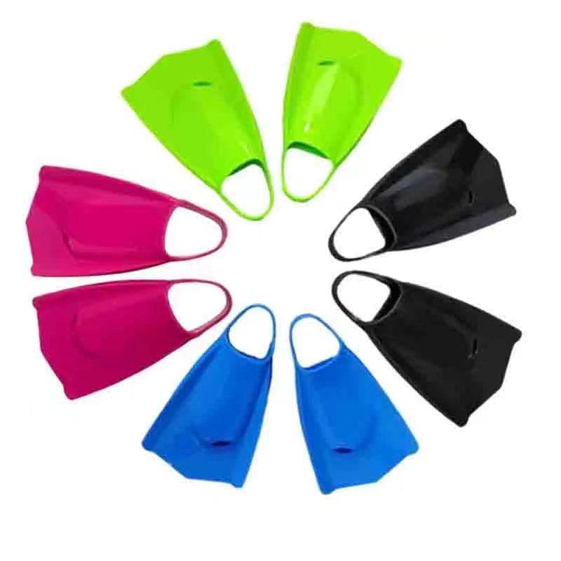 New Silicone Swim Fins Professional Swimming Pool Swim Diving Training Frog Shoes Adult Aid Swim Short Fins Equipment