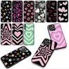 Phone Cover Star Dark Red Heart Love Casing for Xiaomi Poco F7 F6 F8 Ultra F5 X7 X6 X5 X3 NFC M7 M6 Pro C85 C75 C65 C71 C61 Case