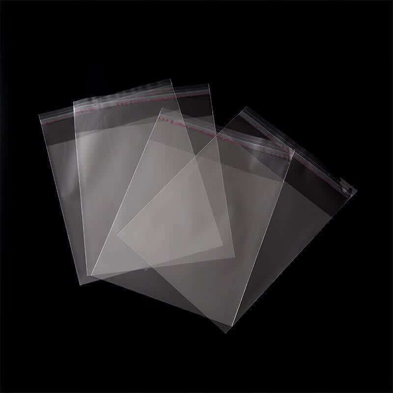 Clear Self-Adhesive OPP Storage Bags