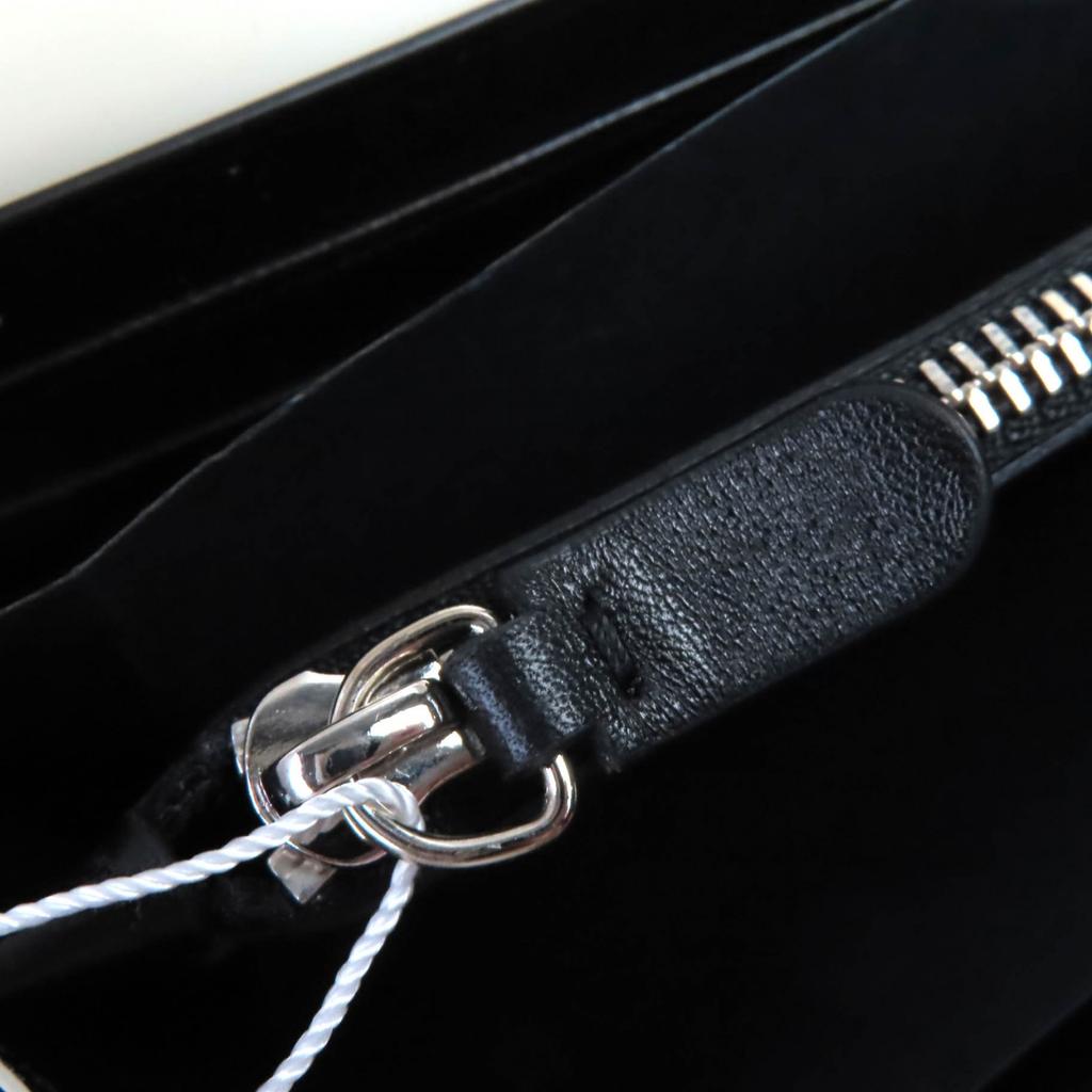 Pristine JIL SANDER Purse Off White Leather Women J09UI0001 Used