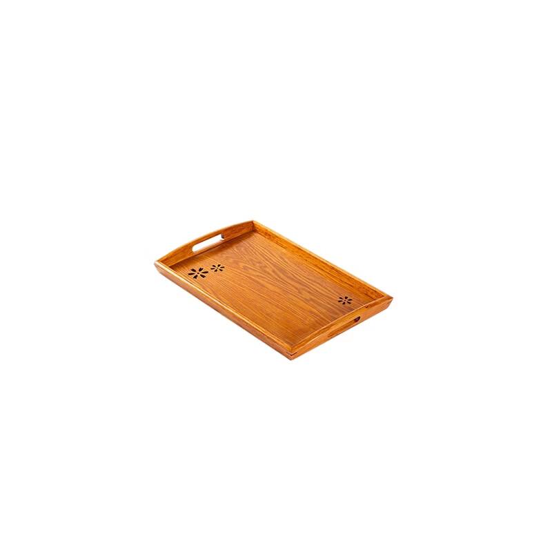 Yimao Solid Wood Rectangular Serving & Tea Tray