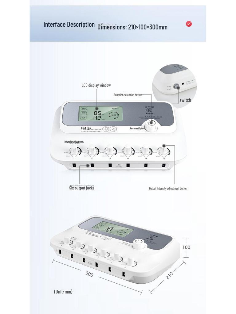 Huatuo SDZ-3 Upgraded Electronic Acupuncture and Pulse Therapy Device