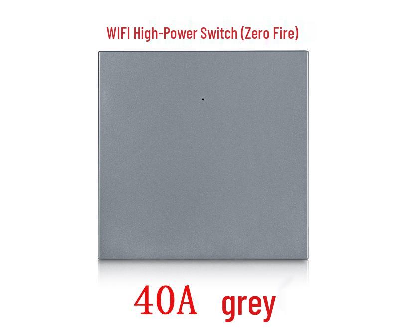 Graffiti High Power 20A/40A WiFi Switch for Remote Water Heater & Air Conditioner Control with Alexa Voice Integration.