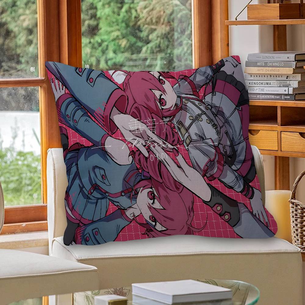 Singer Kasane Teto Cushion Cover Pillow Cover Decor Pillowcase Printed Cushion Case For Couch