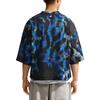 Nike Air T Shirts Men's Blue/Black V Neck Moderate IF1265-452