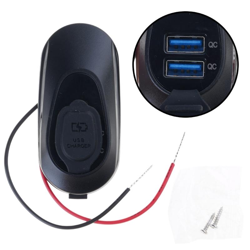 

Car Fast Charging Adapter Vehicle Type-C USB Outlet for Car SUV Truck Boat 2/3 Port 12V-24V USB Type C Charging Socket