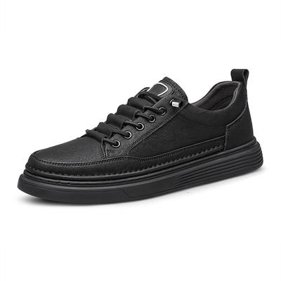 British Style Men's Oxford Shoes Thick Soles Massage Soles High-quality Men's Leather Leisure Shoes Outdoor Hiking Shoes