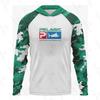 Mens Long Sleeve Hooded Fishing Shirt UPF 50 UV Protection Quick Dry Breathable Outdoor Performance Top Cycling Angling