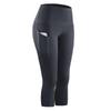 High Waist Butt Lift Yoga Capri – Quick-Dry, Breathable, Elastic, Nude-Feel Running Tights for Women