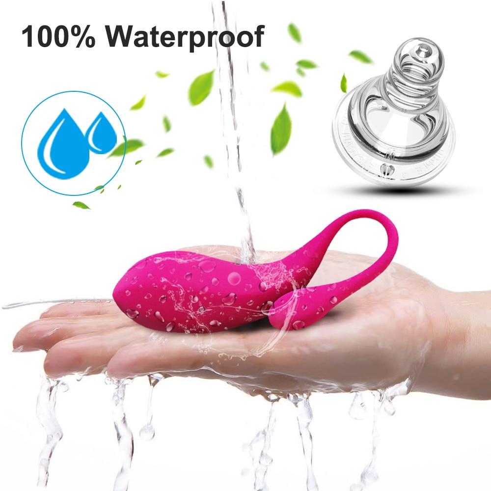 USB Rechargeable Wireless Remote Control G-spot Vibrator Stimulation Egg Adult Sex Toys