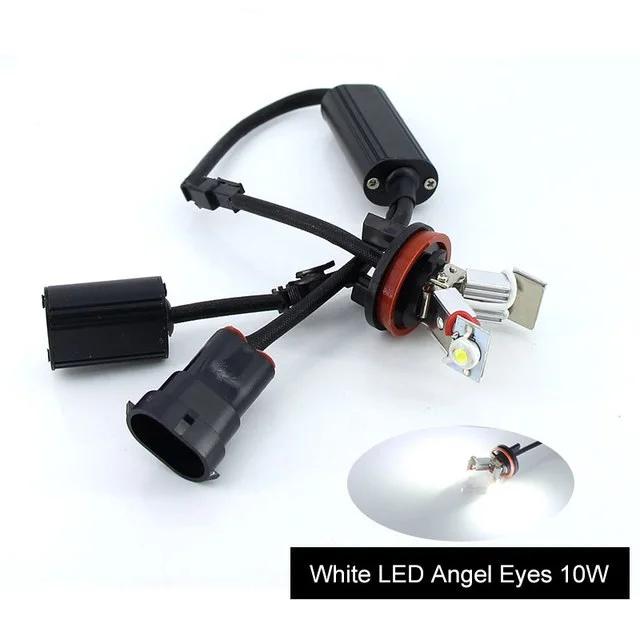 

2PC Error Free LED Angel Eye Halo Ring Marker Side Light For BMW 3-series E90 sedan Face lifted (328i,328xi,335d,335i) 2009-2011
