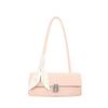 Gentle and fashionable silk scarf shoulder bag women's spring and summer new versatile ins underarm bag foreign small square bag women