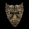 Arhat King God Demon Sorcerer Gothic Mummy Mask Ancient Armor Armor Resin Mask Cosplay