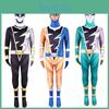 Costume Mighty Power Morphin Rangers Cosplay Robe Fête Combinaison Super-héros