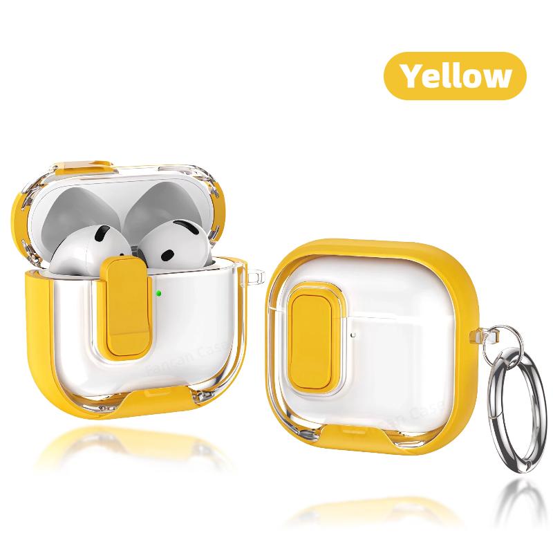 for AirPods Pro 3 Earphone Case (2026 New) with Phone Stand & Cleaner Kit Case Cover Accessories for AirPods Pro 3 with Keychain