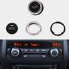 Front/Rear AC Climate Control Knob Cover for BMW 2010-2016 5series F10/11 F07 GT