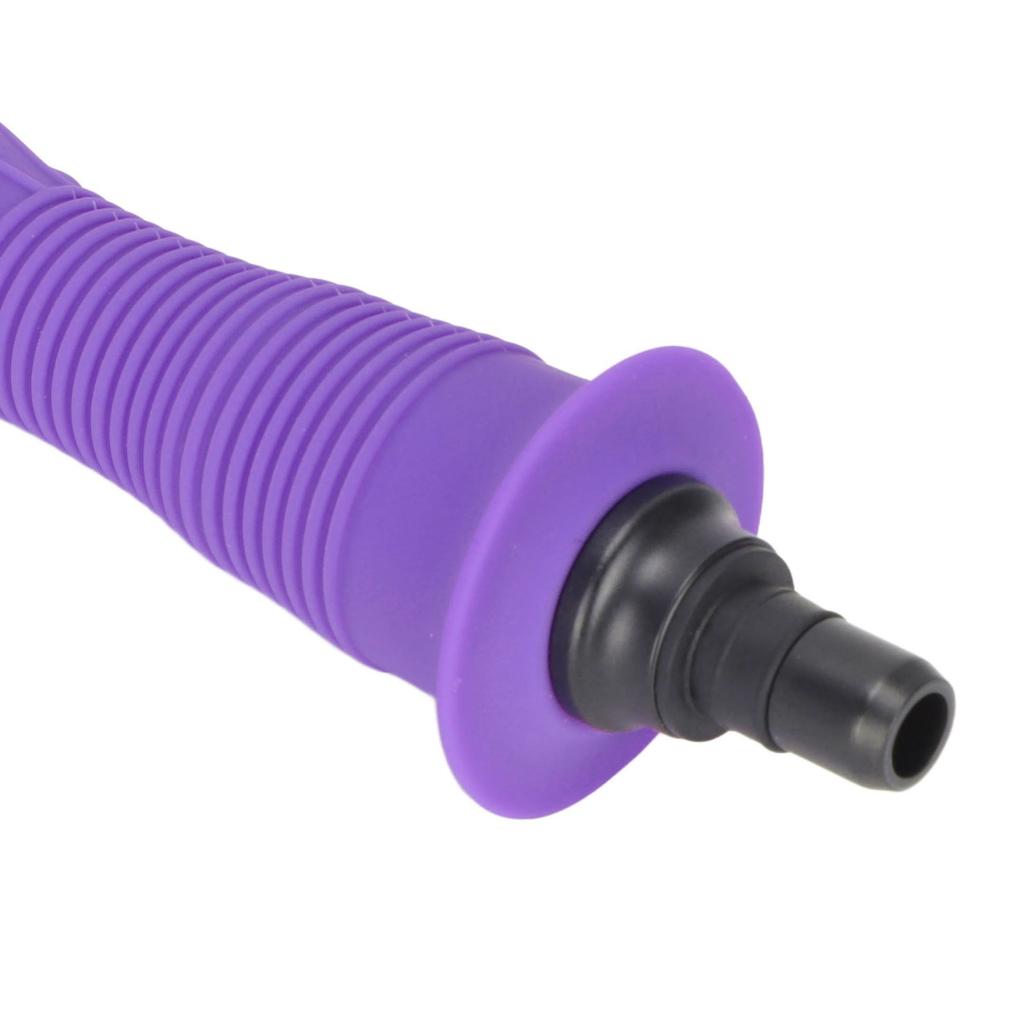 Muscle Massager Head Waterproof Silicone Replacement Head Attachment for   Tissue Massager Purple