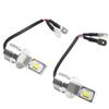 Fog Lamp Fog Light Bulb Car Lights 12V-24V DC 80W Aluminum Alloy Conversion Kit H3 LED Super Bright Yellow Light 2pcs 50000H