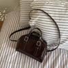 New Korean Versatile Autumn and Winter Niche Retro Black Handbag Versatile Shoulder Bag Crossbody Bag Trendy