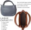 Elegante vegane Damen Handtasche aus Kunstleder mit Umhängefunktion