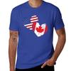 Canadian USA Hearts Canada T-Shirt tees designer shirts men graphic t shirts