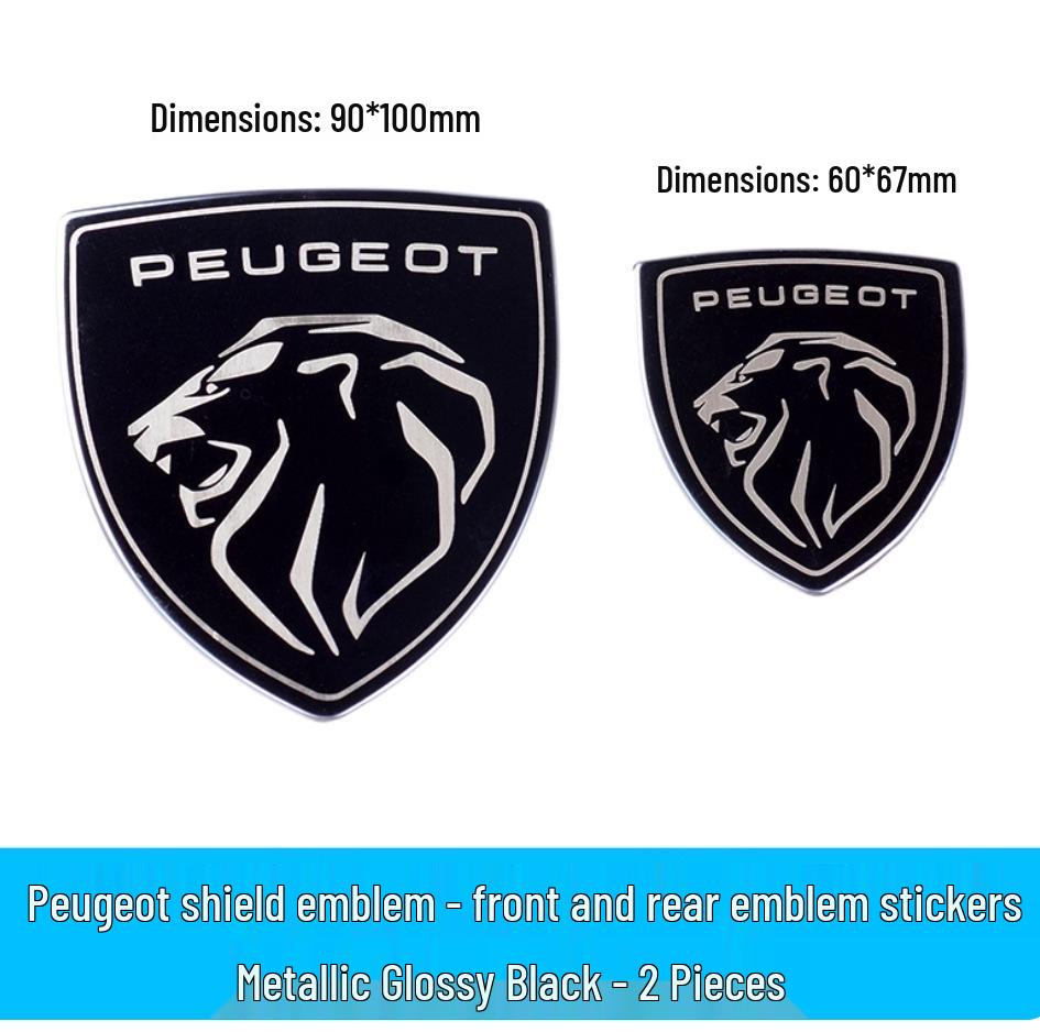 Decorative Wheel Caps & Stickers for Peugeot Models: 4008, 5008, 3008, 308, 408, 508L.