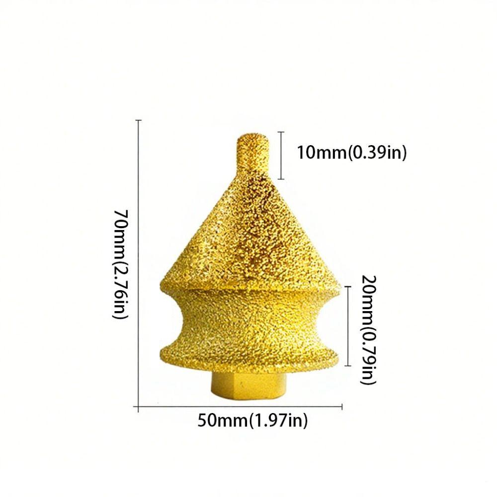 Round Shape Enlarged Hole Opener M10 Size Grinding Wheel Edge Grinding Tool  Stone Carving
