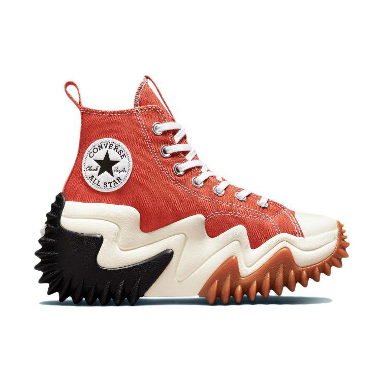 Converse Run Star Motion Platform Vysoká Sezónní Barva - Mantra Oranžová Unisex Tenisky Černá Volavka A01174C