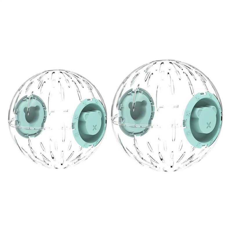 Guinea Pigs Running Ball Toy Comfortable Stress Relief Hamster Ball Transparent Spacious Space Pet Wheel For Home Living Room