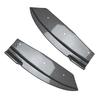 Rear Bumper Protector Diffuser Spoiler Splitter for BMW X4 G02 M40i M Sport 2018 2019 2020 2026 ABS Glossy/Carbon Fiber Black