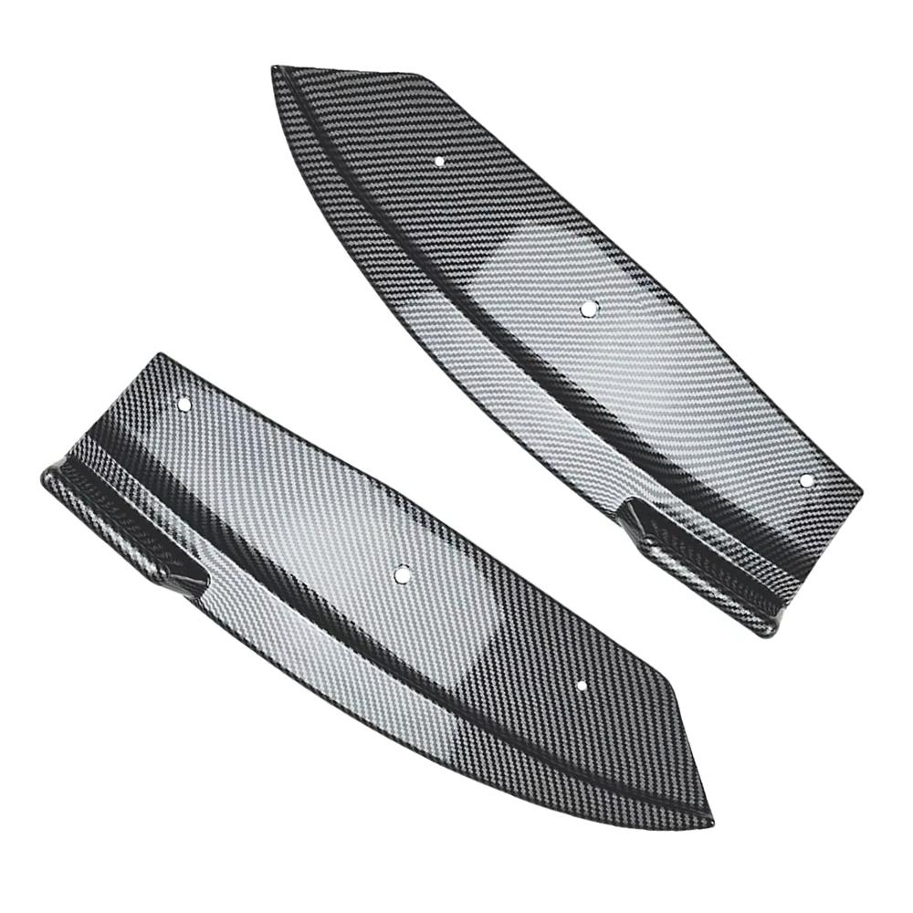 Rear Bumper Protector Diffuser Spoiler Splitter for BMW X4 G02 M40i M Sport 2018 2019 2020 2026 ABS Glossy/Carbon Fiber Black