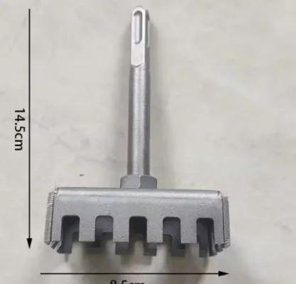 

For 86 Type Wire Box Portable Square Hole Punch Multi-function Rectangle Slot Tool Concrete Hole Bit Square Hole Socket Sloter