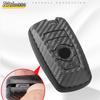Carbon ABS Car Remote Key Case Cover for BMW 1 2 3 4 5 6 7 Series X1 X3 X4 X5 X6 F36 F25 F26 F30 F34 F10 F07 F20 Z10 G30 F15 F16