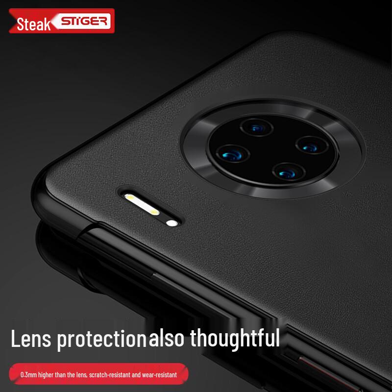 Stiger Smart Window Leather Flip Case for Huawei Mate Pro Series