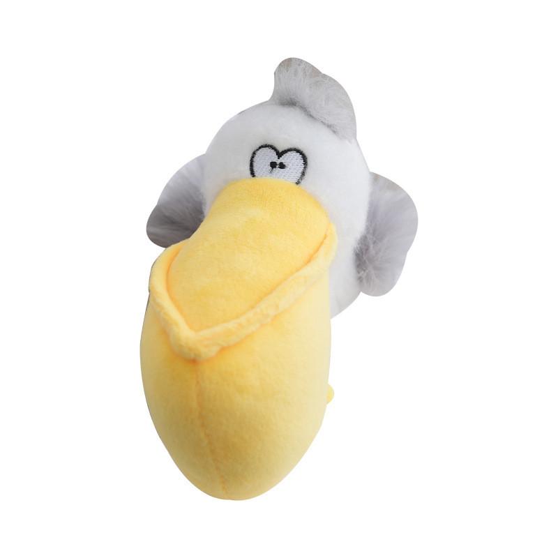 Adorable Yellow Pelican Plush Keychain Soft Toy Cute Bag Charm With Premium Plush Material
